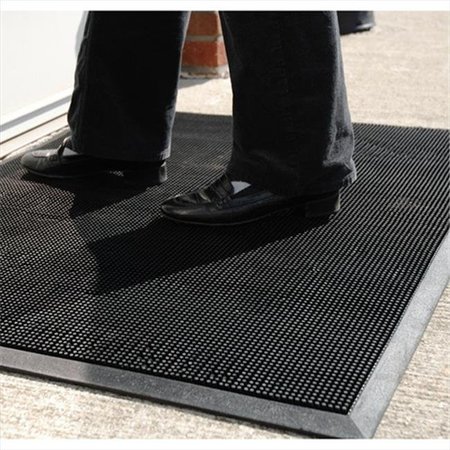 DURABLE CORPORATION Durable Corporation 396S3239 32 in. W x 39 in. L Fingertip Entrance Mat 396S3239BK
